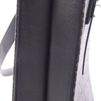 Loewe Tote Buckle Horizontal Anagram Black Canvas Leather — view 5