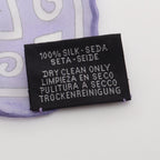 Hermes Scarf Carre 140 Muslin Peuple du Vent Lavender Silk — view 4