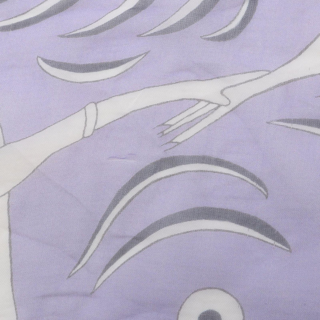 Hermes Scarf Carre 140 Muslin Peuple du Vent Lavender Silk — view 6