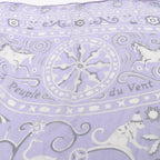 Hermes Scarf Carre 140 Muslin Peuple du Vent Lavender Silk — view 7