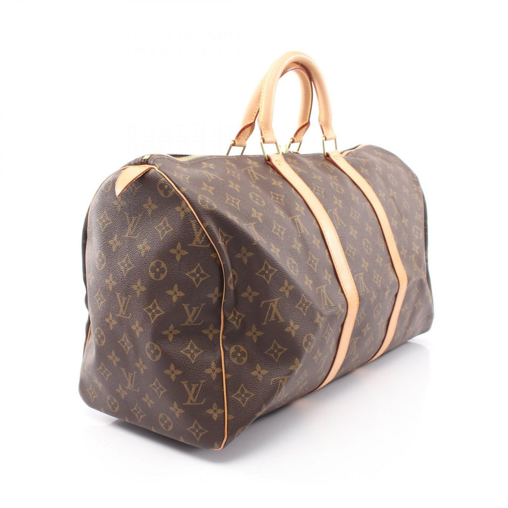 Louis Vuitton Boston Bag Keepall 50 Canvas Leather — view 2