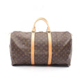 Louis Vuitton Boston Bag Keepall 50 Canvas Leather