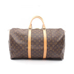 Louis Vuitton Boston Bag Keepall 50 Canvas Leather
