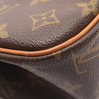 Louis Vuitton Shoulder Bag GM Canvas Leather GM — view 8