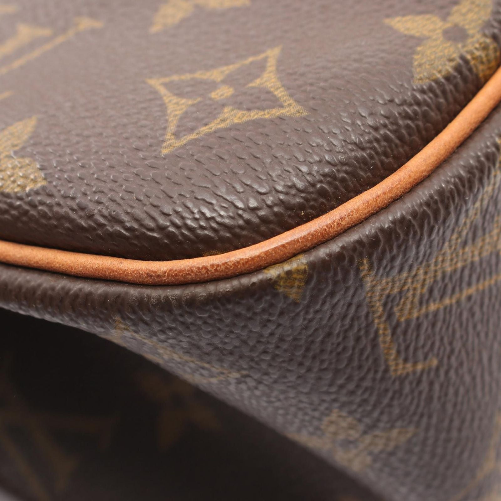 Louis Vuitton Shoulder Bag GM Canvas Leather GM — view 8