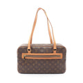 Louis Vuitton Shoulder Bag GM Canvas Leather GM