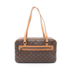 Louis Vuitton Shoulder Bag GM Canvas Leather GM