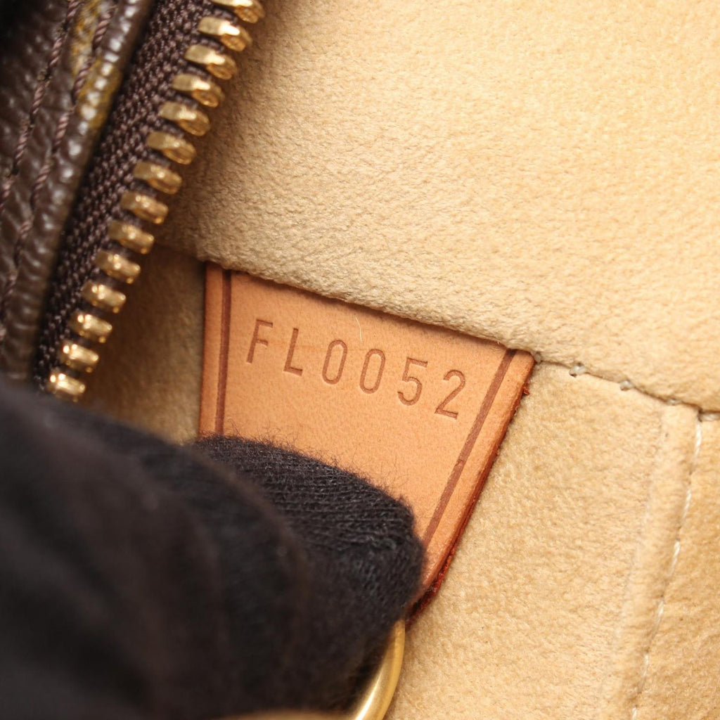 Louis Vuitton Shoulder Bag GM Canvas Leather GM — view 5