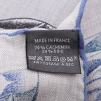 Hermes Scarf Carre Geant 140 Robe du Soir Purple Silk — view 4