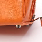 Hermes Handbag Sac Anvi 26 Orange Leather — view 9