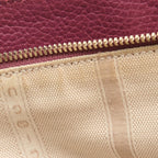 Gucci Tote Interlocking Pink Purple Leather — view 5