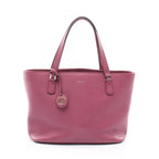 Gucci Tote Interlocking Pink Purple Leather