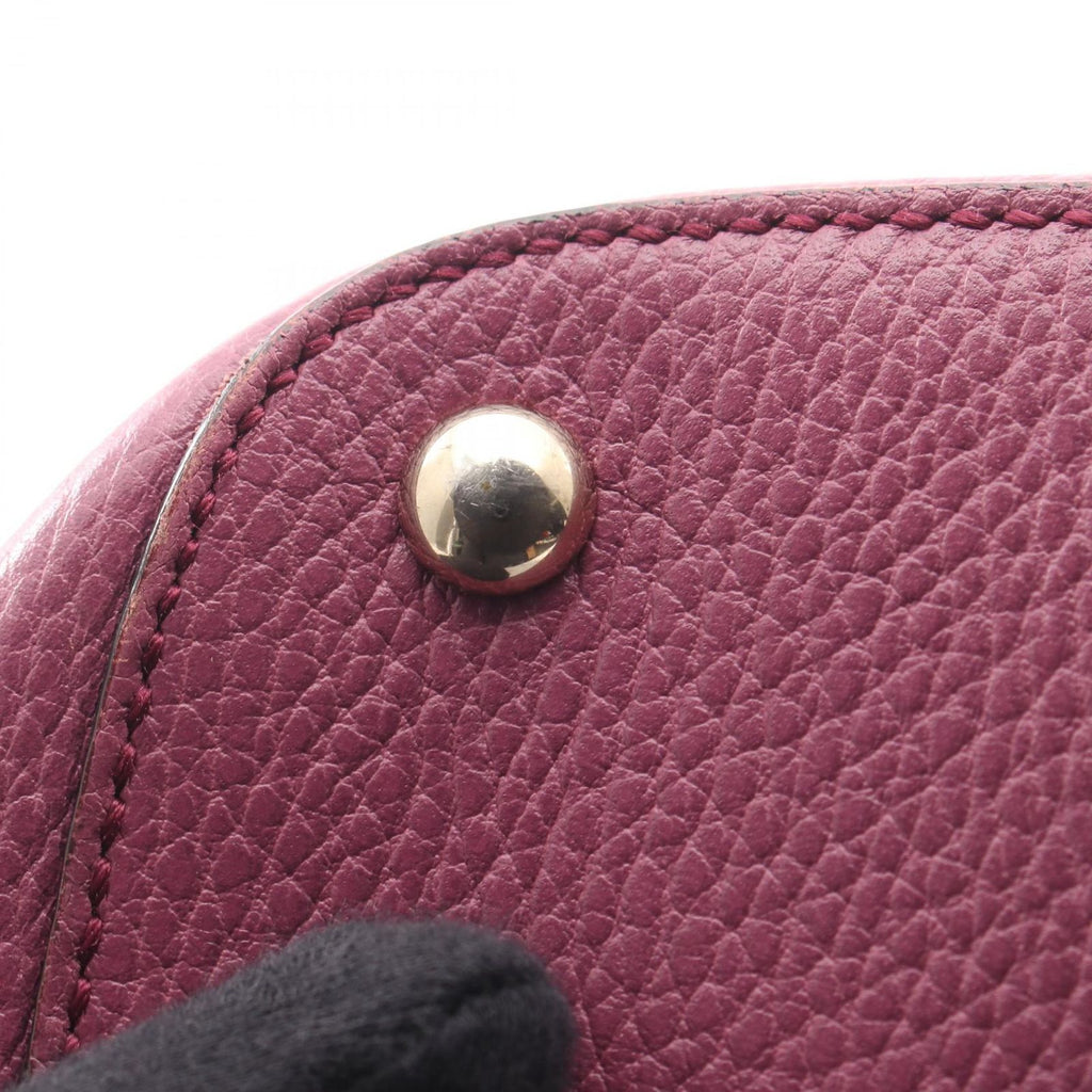 Gucci Tote Interlocking Pink Purple Leather — view 9