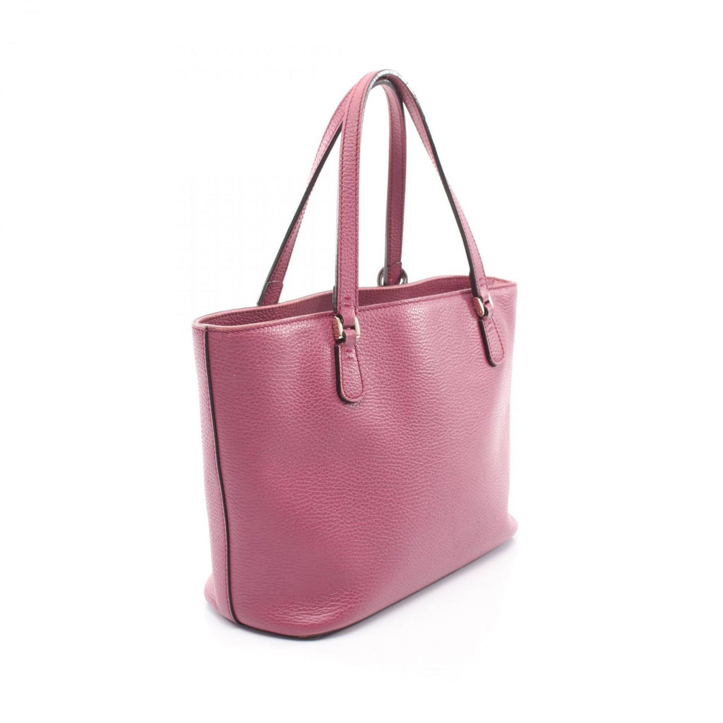 Gucci Tote Interlocking Pink Purple Leather — view 2