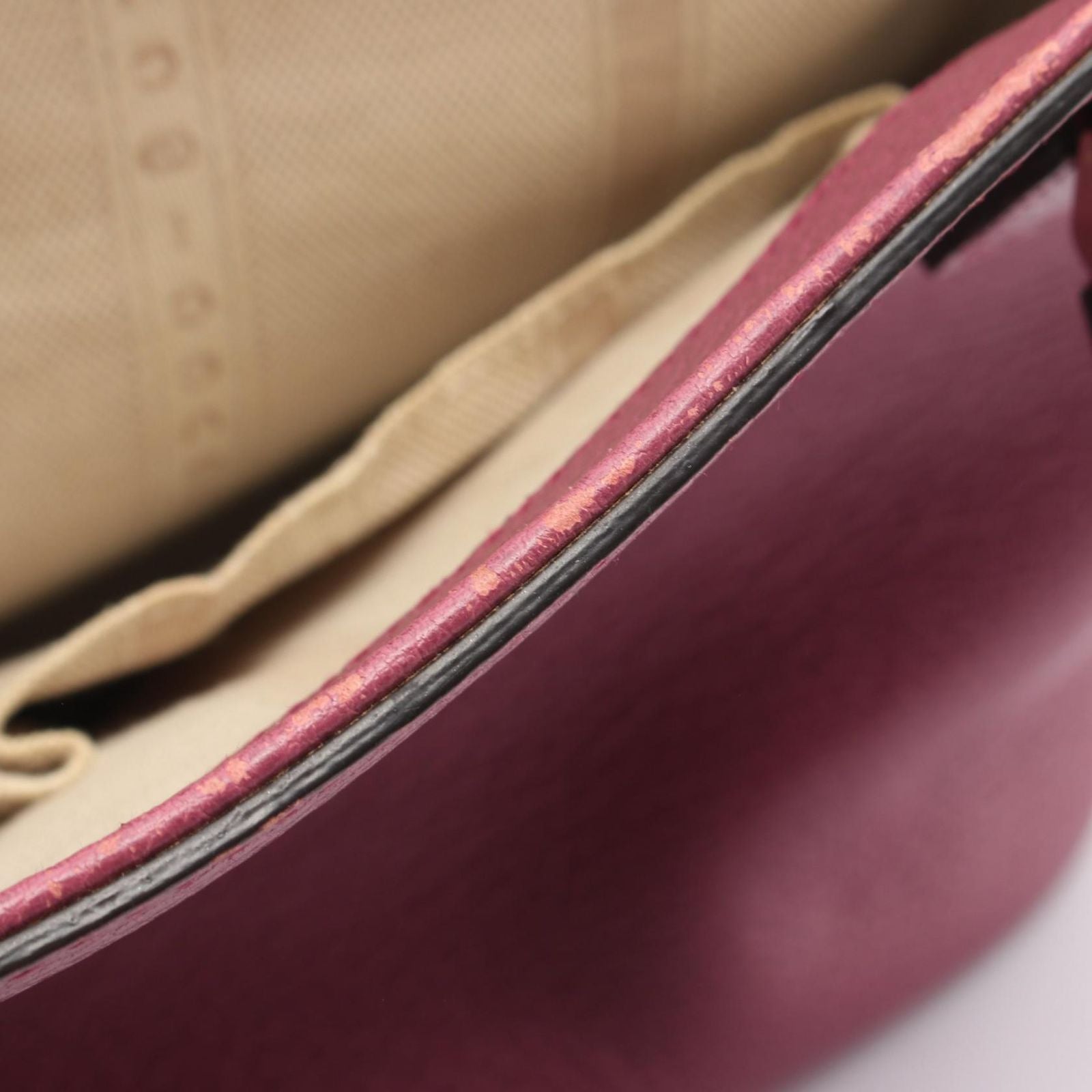 Gucci Tote Interlocking Pink Purple Leather — view 6