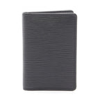 Louis Vuitton Card Case Organizer de Poche Noir Leather