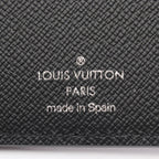 Louis Vuitton Card Case Organizer de Poche Noir Leather — view 4