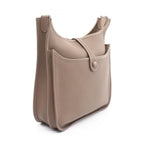 Hermes Shoulder Bag Evelyne 3 Trois PM Etoupe Leather — view 2