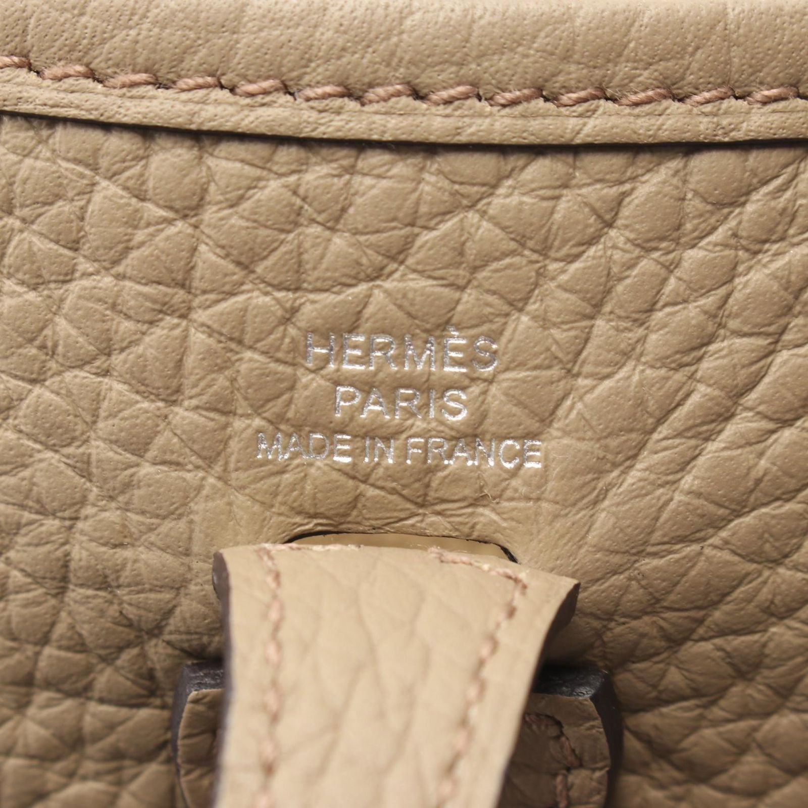 Hermes Shoulder Bag Evelyne TPM Amazon Beige Marfa Leather Evelynamazon TPM — view 4