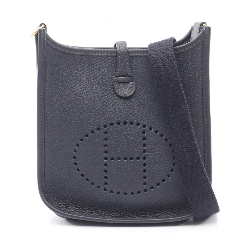 Hermes Shoulder Bag Evelyne TPM Amazon Blue Nuit Leather TPM