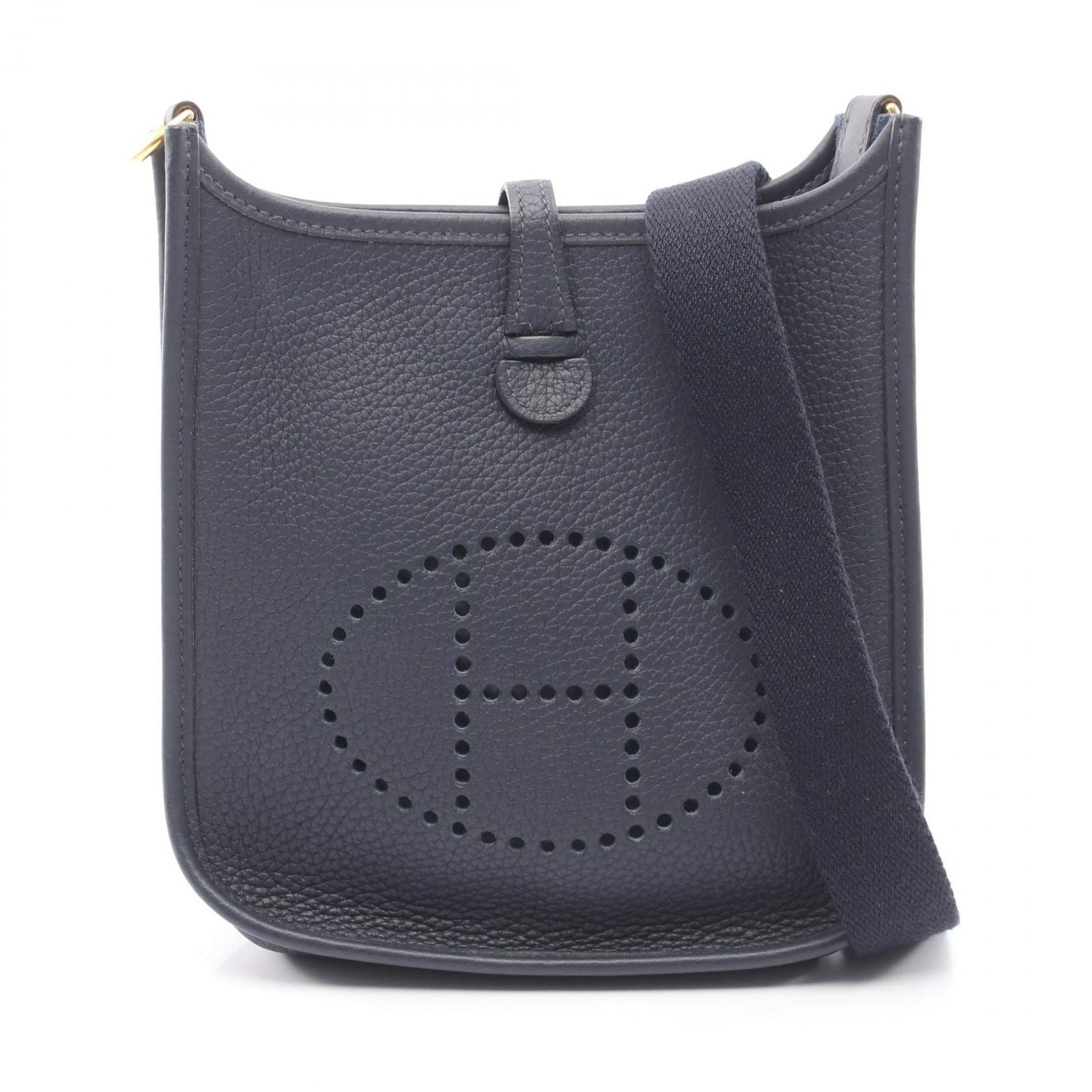Hermes Shoulder Bag Evelyne TPM Amazon Blue Nuit Leather TPM