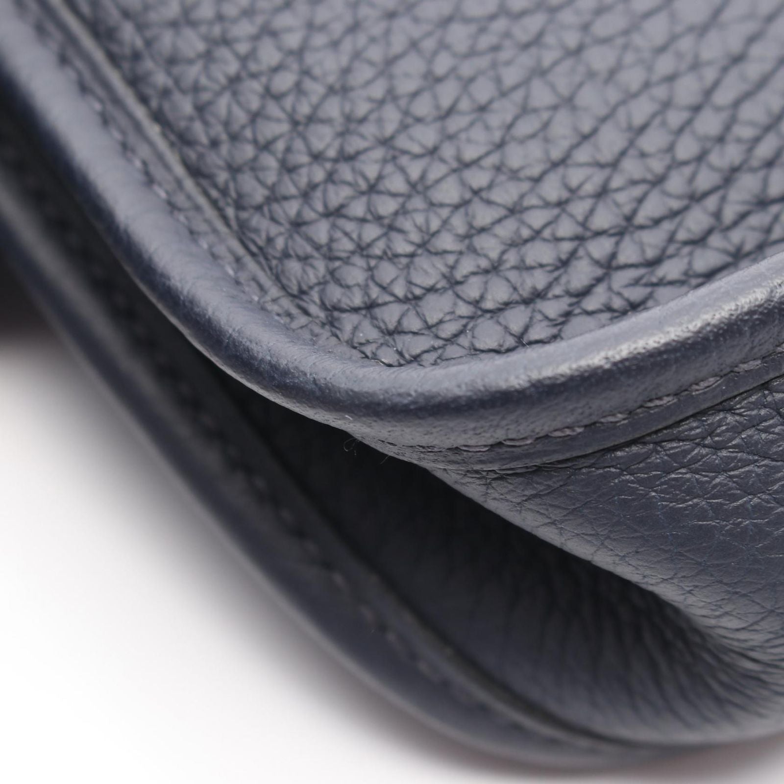 Hermes Shoulder Bag Evelyne TPM Amazon Blue Nuit Leather TPM — view 7