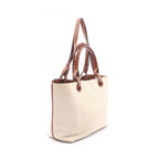 Loewe Tote Anagram 2-Way Natural Brown Canvas Small — view 2