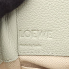 Loewe Handbag Hammock Drawstring Bag Mini 2-Way Mint Green Leather — view 4