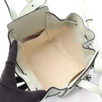Loewe Handbag Hammock Drawstring Bag Mini 2-Way Mint Green Leather — view 3