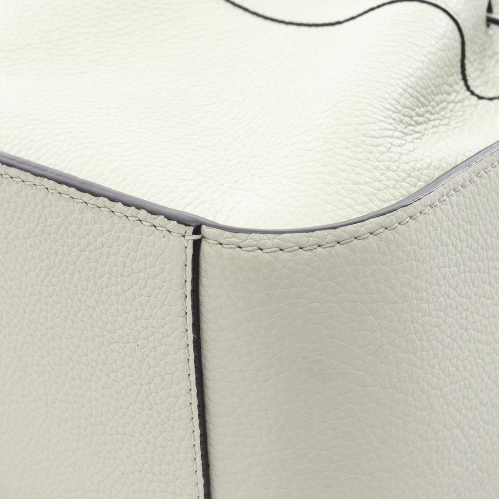 Loewe Handbag Hammock Drawstring Bag Mini 2-Way Mint Green Leather — view 9