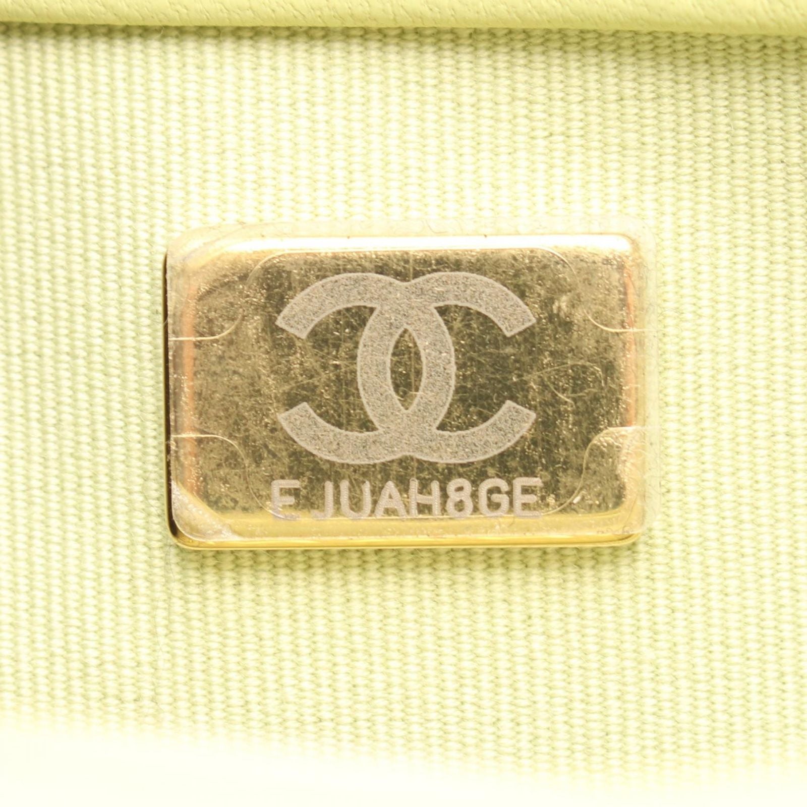 Chanel Shoulder Bag Mini Quilted Top Handle 2-Way Light Green Lambskin Mini — view 5