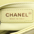 Chanel Shoulder Bag Mini Quilted Top Handle 2-Way Light Green Lambskin Mini — view 4