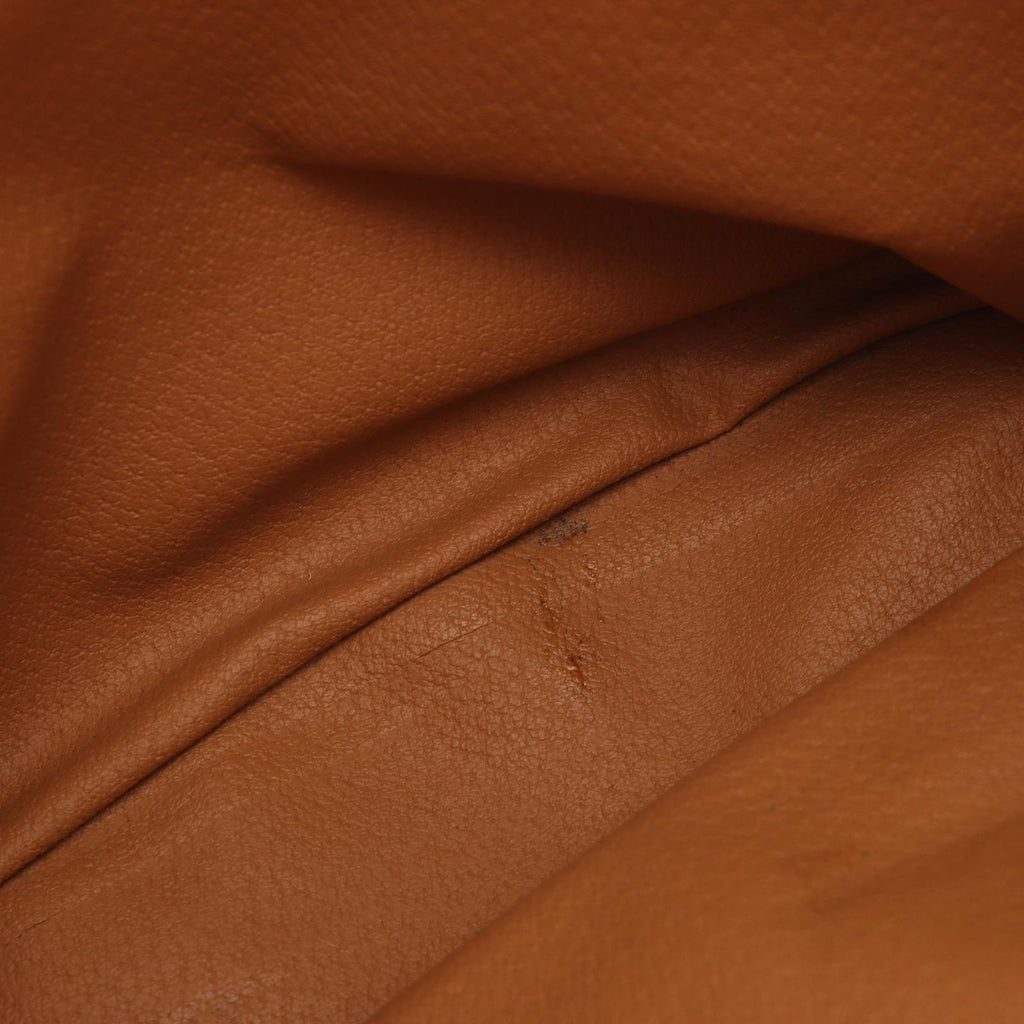 Celine Tote Macadam Dark Brown Canvas Leather — view 5