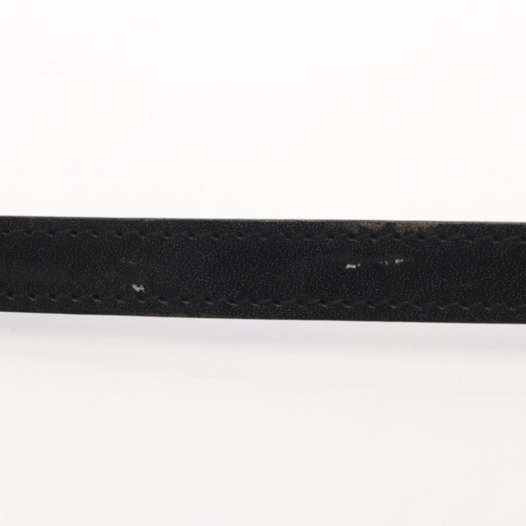 Chanel Belt Logo Plate Leather — view 8