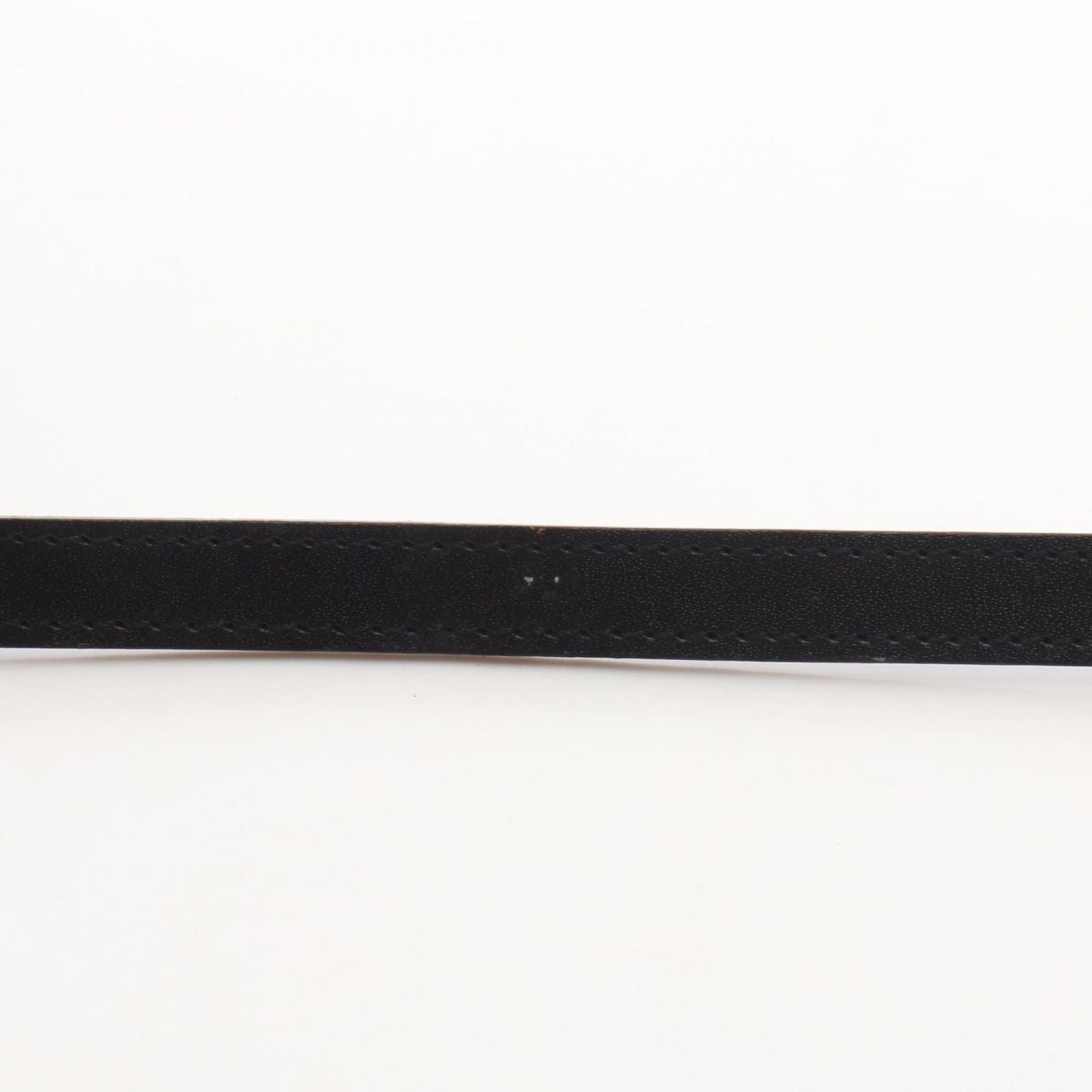 Chanel Belt Logo Plate Leather — view 7