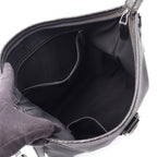Gucci Shoulder Bag GG Pattern Abbey Black Nylon Leather — view 3