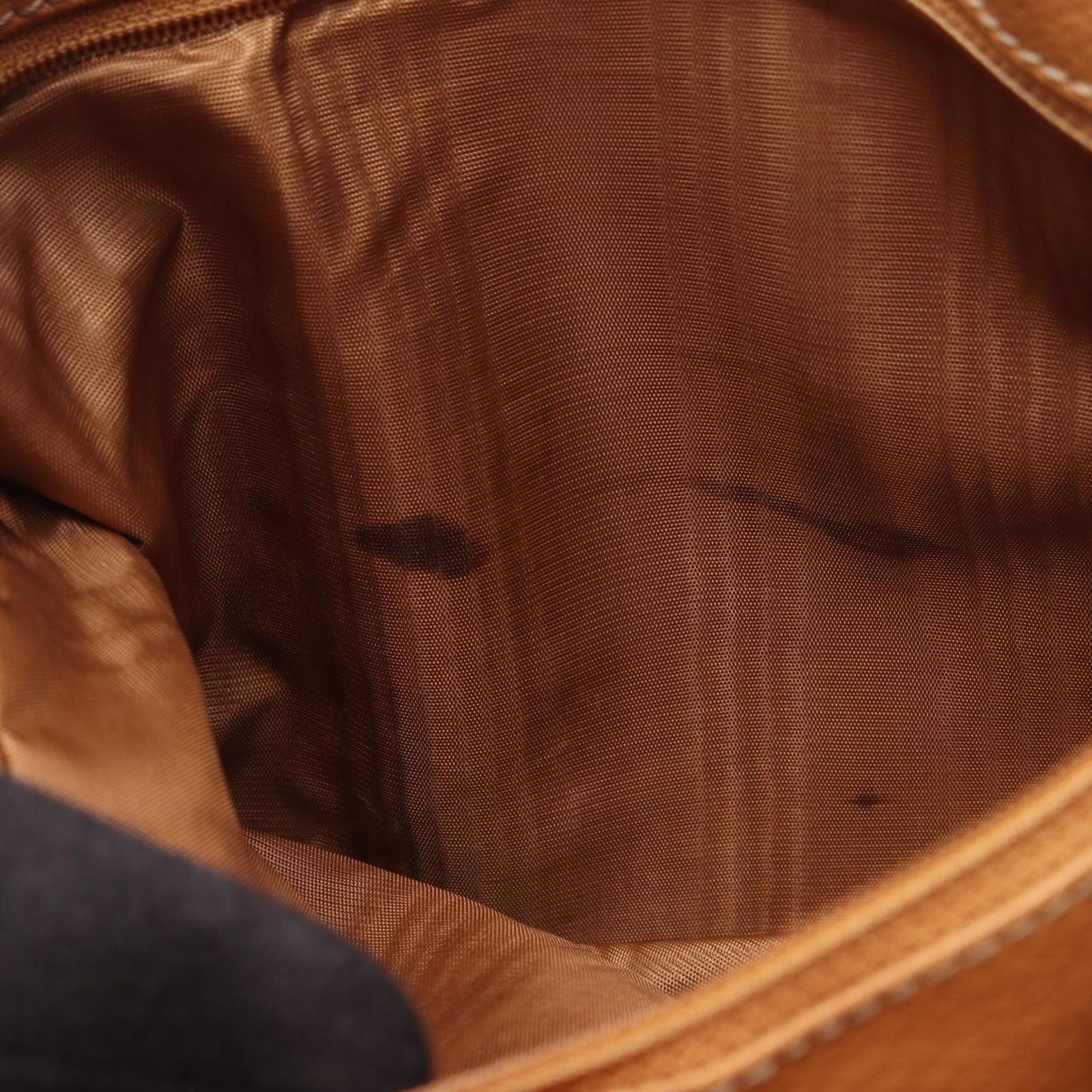 Celine Handbag Macadam Dark Brown Canvas Leather Mini Boston — view 5