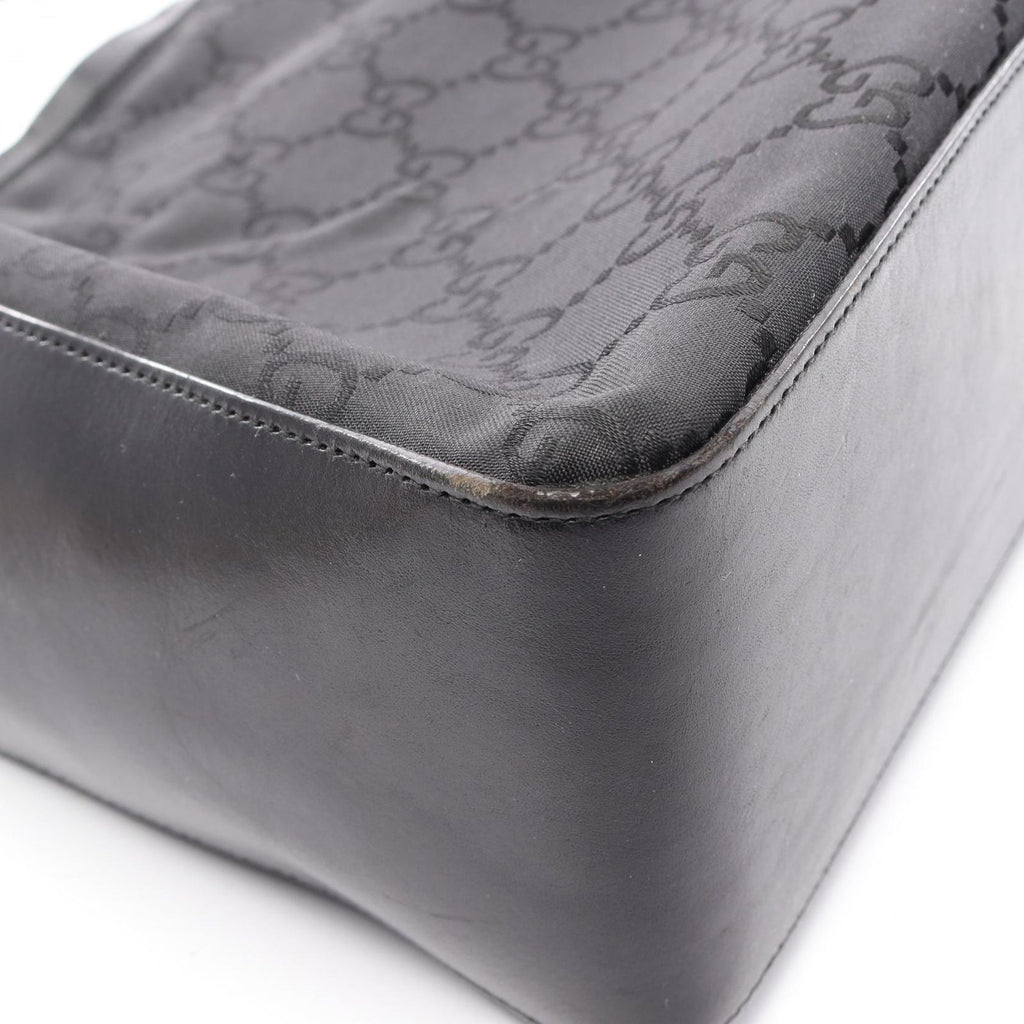 Gucci Shoulder Bag GG Pattern 001 Black Nylon — view 9
