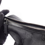 Gucci Shoulder Bag GG Pattern 001 Black Nylon — view 5