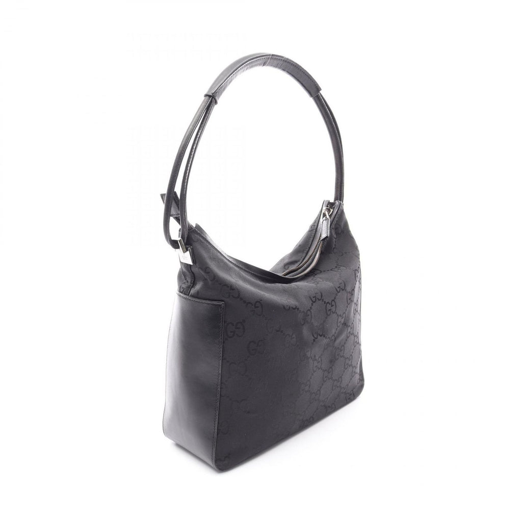 Gucci Shoulder Bag GG Pattern 001 Black Nylon — view 2