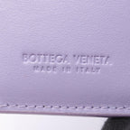 Bottega Veneta Bifold Wallet Small Cassette Maxi Intrecciato Purple Leather — view 5