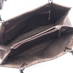 Gucci Tote Bamboo GG Pattern 002 Dark Brown Canvas — view 3