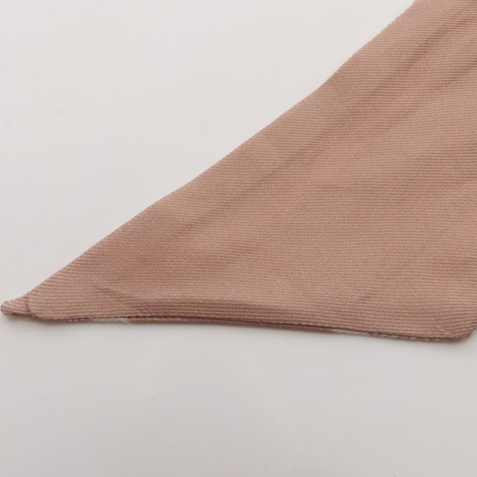 Dior Scarf Mizza Oblique Ribbon Beige Silk — view 7