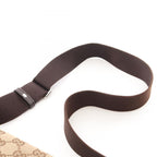 Gucci Shoulder Bag GG Canvas Beige Dark Brown — view 6