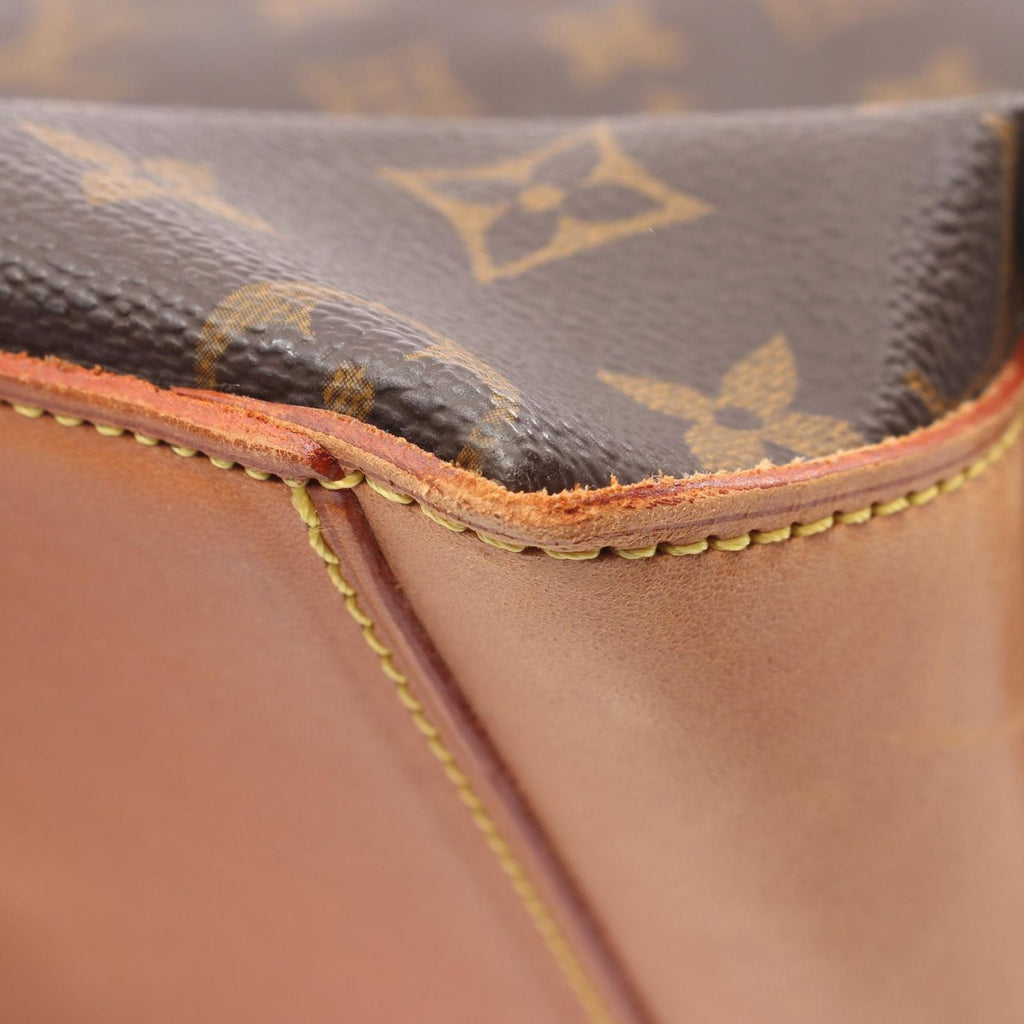 Louis Vuitton Tote Cabas Mezzo Monogram Canvas Leather — view 8