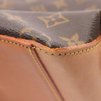 Louis Vuitton Tote Cabas Mezzo Monogram Canvas Leather — view 8