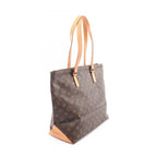 Louis Vuitton Tote Cabas Mezzo Monogram Canvas Leather — view 2