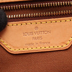 Louis Vuitton Tote Cabas Mezzo Monogram Canvas Leather — view 4