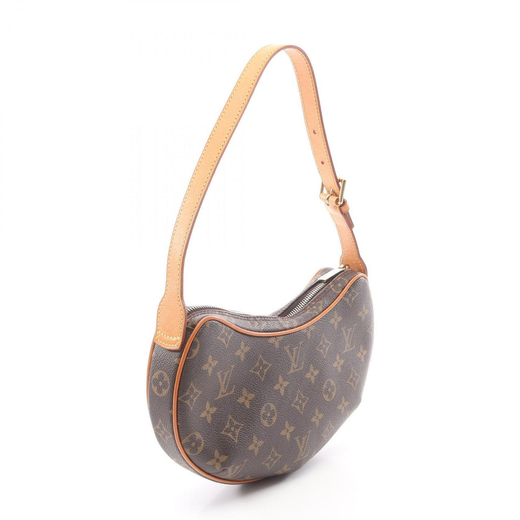 Louis Vuitton Shoulder Bag Pochette Croissant Monogram Canvas Leather — view 2