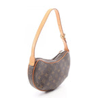 Louis Vuitton Shoulder Bag Pochette Croissant Monogram Canvas Leather — view 2
